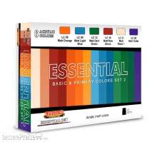 Lifecolor ES02 - Essential Basic & Primary Colors Set 2