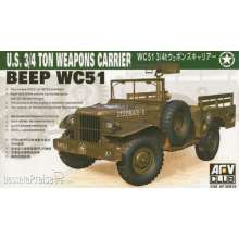 AFV-Club 35S15 - WC-51 4X4 WEAPONS CARRIER DODG in 1:35