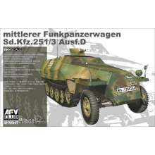 AFV-Club 35S47 - Sd.Kfz. 251/3 Ausf.D mittlerer Funkpanzerwagen in 1:35