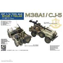 AFV-Club AF35S99 - IDF 1/4 Ton 4x4 SIYUR and TOLAR M38A1/CJ-5