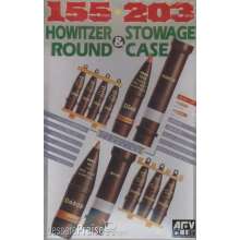 AFV-Club 35017 - MUNITIONS 155 ET 203 mm in 1:35