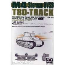 AFV-Club 35032 - SHERMAN HVSS T80 Tracks in 1:35