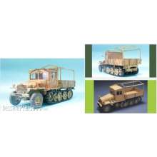 AFV-Club 35047 - Sdkfz11 late version with wood cab in 1:35