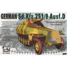 AFV-Club 35068 - SDKFZ 251 D/9 75 mm in 1:35