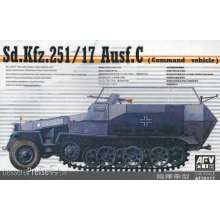 AFV-Club 35117 - SDKFZ 251/17 COMMAND in 1:35