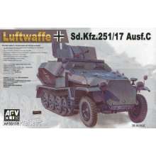 AFV-Club 35118 - SDKFZ 251/17 DIV. HERMAN GOERING in 1:35