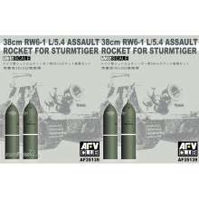 AFV-Club 35139 - 1:35 38cm RW61 rocket set for Sturmtiger