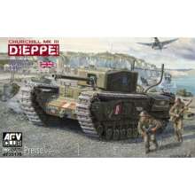 AFV-Club AF35176 - Churchill Mk.3 (Dieppie)Includ. Workable in 1:35