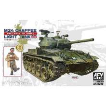 AFV-Club AF35210 - M24 Chaffee tank WW 2 British Army versi in 1:35