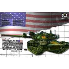 AFV-Club AF35249 - M60A3 TTS Patton Main Battle Tank in 1:35