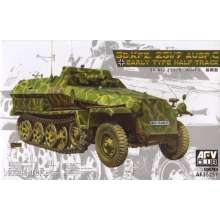 AFV-Club AF35251 - Sd.Kfz.251/9/Ausf,C Early Type Half-Trac in 1:35