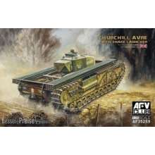 AFV-Club AF35259 - Churchill avre with snake launcher in 1:35