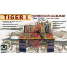 AFV-Club 48001 - TIGER I E LATE in 1:48