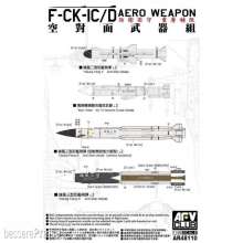 AFV-Club AR48110 - F-CK-IC/D AERO WEAPON in 1:48