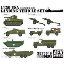 AFV-Club SE73516 - US WW2 Vehicle Set in 1:350