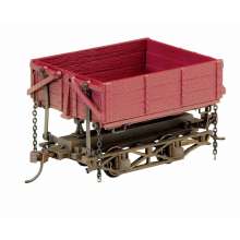 Bachmann 29801 - Wood Side-Dump Car - Red Oxide (3 Box)