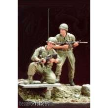 Hobby Fan HF511 - 1:35 U.S. Marines Battle of Hue 1968(4)w/base