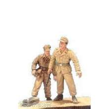 Hobby Fan HF536 - 1:35 Sd.Kfz.11 Crew(3) Afrikakorps- 2Fig.w/B