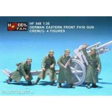 Hobby Fan HF548 - 1:35 German Eastern Front FH18 gun crew(1) 4F