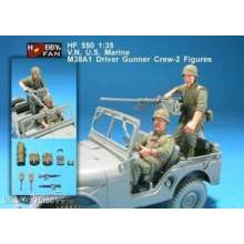 Hobby Fan HF550 - 1:35 V.N U.S. Marine M38A1 driver gunner-2Fig