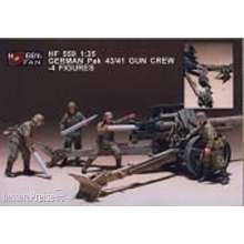 Hobby Fan HF559 - 1:35 German Pak 43/41 Gun Crew- 4 Figures