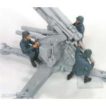 Hobby Fan HF569 - 1:35 88mm Flak Crew Set 2(Luftwaffe)-3 Fig.