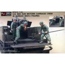 Hobby Fan HF575 - 1:35 U.S. M40 Gun Motor Carri. in Kor.W./3Fig