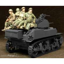 Hobby Fan HF598 - 1:35 U.S. M5A1 Tank Infantry Pick-up