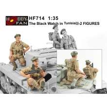 Hobby Fan HF714 - 1:35 The Black Watch in Tunisia(1)-2 Figures