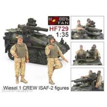 Hobby Fan HF729 - 1:35 Wiesel 1 Crew ISAF-2 figures