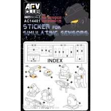 AFV-Club AC14401 - Sticker for Simulating Sensors in 1:144