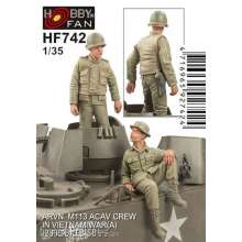 Hobby Fan HF742 - ARVN M113 Crew(1)-2 Figures in 1:35