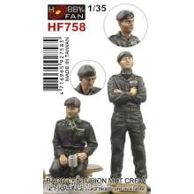 Hobby Fan HF758 - 1:35 BAOR Centurion MBT Crew-2 figures(Two heads are available)