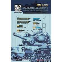 AFV-Club AG35048 - M551/60A/MBT70 152MM Ammunition (Brass) in 1:35