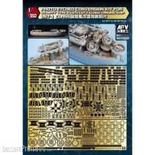 AFV-Club AG35050 - 1:350 Photo-Etched conversion set for US Navy Type 2 LST-1 Class