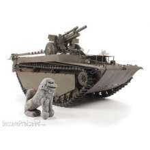 AFV-Club DH96008 - LVT 4 Buffalo Carrying M2A1 105mm Howitz in 1:35