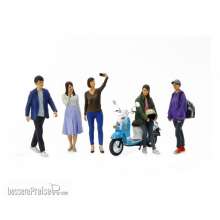 Tamiya 300024356 - 1:24 Fig.-Set Campus Friends II