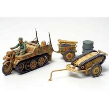 Tamiya 300032502 - 1:48 WWII Dt. Kettenkrad m.Goliath