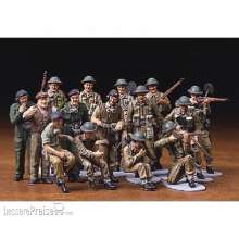 Tamiya 300032526 - 1:48 Figuren-Set Brit. Infanterie Europa