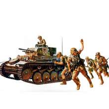 Tamiya 300035009 - 1:35 WWII PzKpfw. II Ausf.F/G (5) SK.121