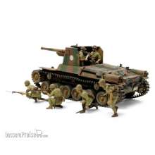 Tamiya 300035331 - 1:35 Jap. Panzer Type 1 mit 6 Figuren