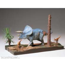 Tamiya 300060104 - 1:35 Triceratops Diorama Set