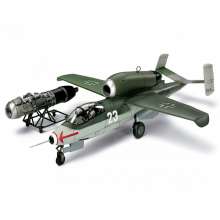 Tamiya 300061097 - 1:48 WWII Dt.Heinkel He162A-2 Salamander