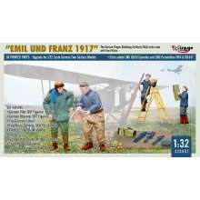 Mirage Hobby 320001 - 1:32 WWI German FA(A) Units Crew ´Emil und Franz 1917´ w/Equipment