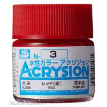 Mr Hobby - Gunze N-003 - Acrysion (10 ml) Red