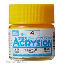 Mr Hobby - Gunze N-004 - Acrysion (10 ml) Yellow