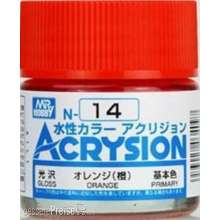 Mr Hobby - Gunze N-014 - Acrysion (10 ml) Orange