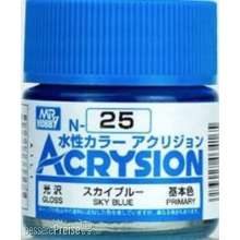 Mr Hobby - Gunze N-025 - Acrysion (10 ml) Sky Blue