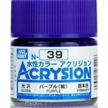 Mr Hobby - Gunze N-039 - Acrysion (10 ml) Purple