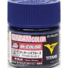 Mr Hobby - Gunze UG-17 - Gundam Color (10ml) Titans Blue 2